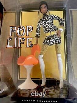 Pop Life Barbie Doll Pivotal Mod Dolls African American Gold Label 2009