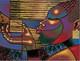 Precious Treasures II, African American, Black Art Print by Larry Poncho Brown