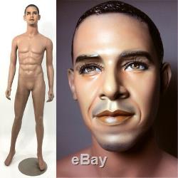 President BARACK OBAMA Mannequin Black African American Male Life Size Realistic