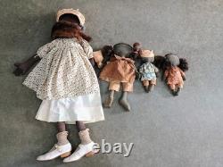 Primitive Style African American Folk Art Dolls
