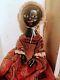 Queen Anne Style Wooden Doll By Alena Sinel-Rare Black PeriodClothes OOAK