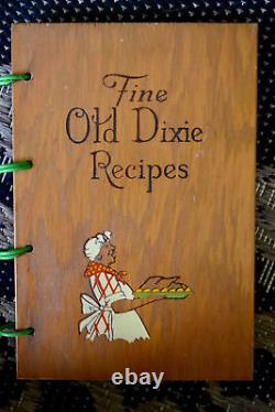 RARE 1939 Vintage SOUTHERN RECIPE RACIST COOK BOOK Dixie AFRICAN AMERICAN BLACK