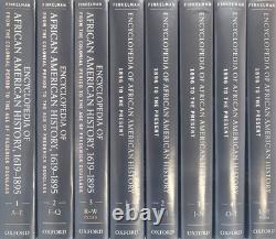 RARE 8 Vol Set Encyclopedia African American History 1619-1895 & 1896-Pres Oxfor