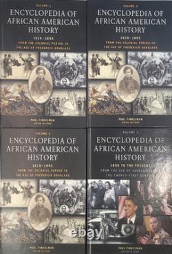 RARE 8 Vol Set Encyclopedia African American History 1619-1895 & 1896-Pres Oxfor