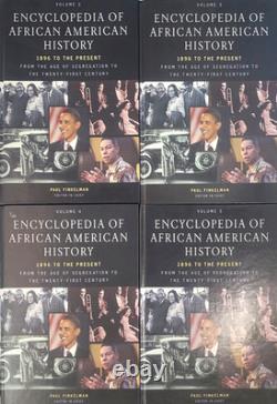 RARE 8 Vol Set Encyclopedia African American History 1619-1895 & 1896-Pres Oxfor