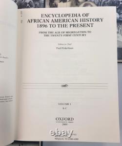 RARE 8 Vol Set Encyclopedia African American History 1619-1895 & 1896-Pres Oxfor