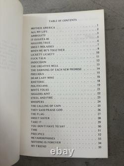 RARE African American BLACK Where Is the REVOLUTION Poetry Book, BERNIE CASEY RARE African American BLACK Where Is the REVOLUTION Poetry Book, BERNIE CASEY
