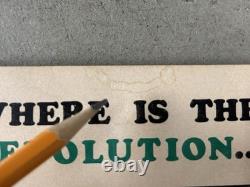 RARE African American BLACK Where Is the REVOLUTION Poetry Book, BERNIE CASEY