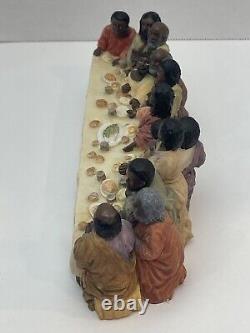 RARE African American Black Last Supper Figurine Jesus Christian Holy Thursday