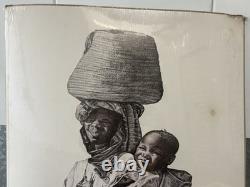 RARE Vintage 1974 African American BLACK ARTS Lithograph, LAWHORN Signed