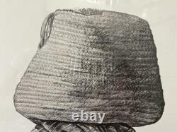 RARE Vintage 1974 African American BLACK ARTS Lithograph, LAWHORN Signed