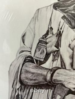 RARE Vintage 1974 African American BLACK ARTS Lithograph, LAWHORN Signed