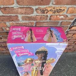 RARE Vintage 1997 MATTEL My Size Barbie African American Rapunzel With Box