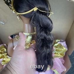RARE Vintage 1997 MATTEL My Size Barbie African American Rapunzel With Box