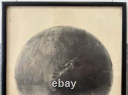 RARE Vintage African American Black VISION Portrait Lithograph, Charles WHITE