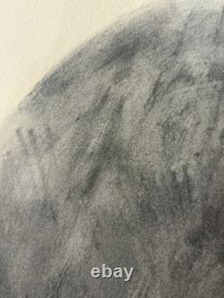 RARE Vintage African American Black VISION Portrait Lithograph, Charles WHITE