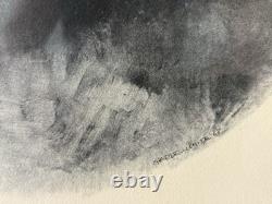 RARE Vintage African American Black VISION Portrait Lithograph, Charles WHITE