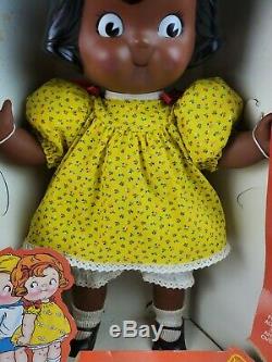 RARE Vintage Campbell Campbell's Soup Kids African American Black Doll Set withBox