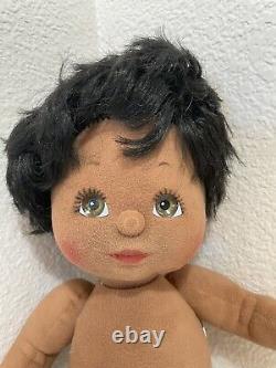 RARE Vintage Mattel MY CHILD Girl Doll AA / Black 1985