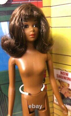 REPRO BLACK AA FRANCIE Barbie Cousin T NT REPRODUCTION HTF D-BOXED Minty