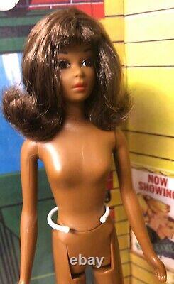 REPRO BLACK AA FRANCIE Barbie Cousin T N'T REPRODUCTION Hair is Styled & Soft