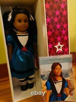 RETIRED American Girl, Cecile Rey, NIB, doll with book in box
