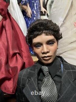 RUSTIE MANNEQUIN GWEN ROSS LIFE SIZE 44 Realistic ARTIST DOLL AFRICAN AMERICAN