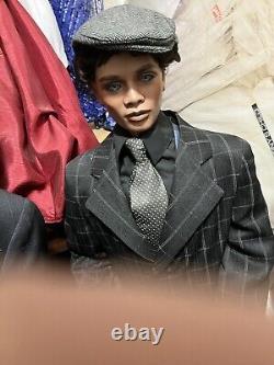 RUSTIE MANNEQUIN GWEN ROSS LIFE SIZE 44 Realistic ARTIST DOLL AFRICAN AMERICAN