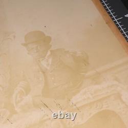 Rare 1890s African American Man CIRCUS Little Person Black History WENDT PHOTO