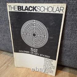 Rare 1970 The Black Scholar Journal 8 Issue Lot African American Black Studies