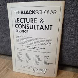 Rare 1970 The Black Scholar Journal 8 Issue Lot African American Black Studies