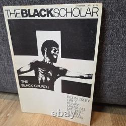 Rare 1970 The Black Scholar Journal 8 Issue Lot African American Black Studies