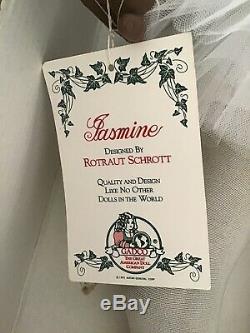 Rare 28 Jasmine Gadco Rotraut Schrott Black Ballerina Doll Nib Coa Ship Intl