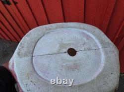 Rare 48 Poloron Christmas Blow Mold African American Black Choir Caroler READ