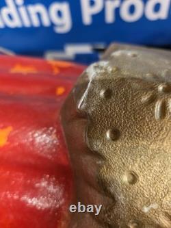 Rare 48 Poloron Christmas Blow Mold African American Black Choir Caroler READ