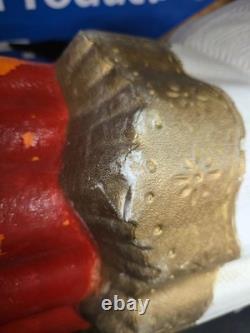 Rare 48 Poloron Christmas Blow Mold African American Black Choir Caroler READ