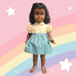 Rare African American Black Chatty Cathy 1962, Original Dress, And Extra Dress