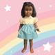 Rare African American Black Chatty Cathy 1962, Original Dress, And Extra Dress