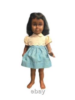 Rare African American Black Chatty Cathy 1962, Original Dress, And Extra Dress