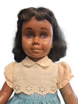 Rare African American Black Chatty Cathy 1962, Original Dress, And Extra Dress