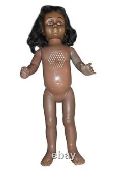 Rare African American Black Chatty Cathy 1962, Original Dress, And Extra Dress