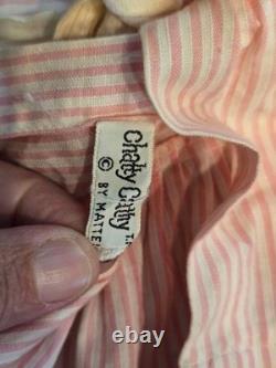 Rare African American Black Chatty Cathy 1962, Original Dress, And Extra Dress