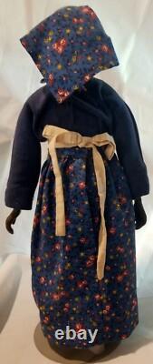 Rare African American Miss Nanny Old Black Woman Doll By Jerri McCloud + Stand