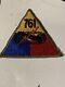 Rare African American WW2 761st TANK BATTALION PATCH OFF UNIFORM Black Panthers
