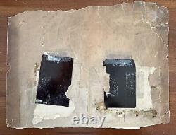 Rare Antique African American Tintype Photos in Original Marriage Certificate