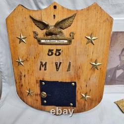 Rare Black African American Union Civil War Soldier Lot Including Bowie Knife