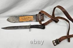 Rare Black African American Union Civil War Soldier Lot Including Bowie Knife