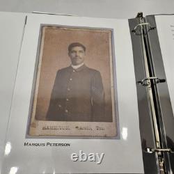 Rare Black African American Union Civil War Soldier Lot Including Bowie Knife