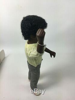 Rare Dark Skin Black Sasha Caleb 318 Doll Sweater & Pants Trendon England 16 in