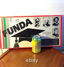 Rare FUNDA Black History/Studies Board-Game African American Boardgame1989 VTG